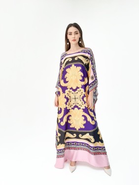 Golden Baroque Robe Skirt